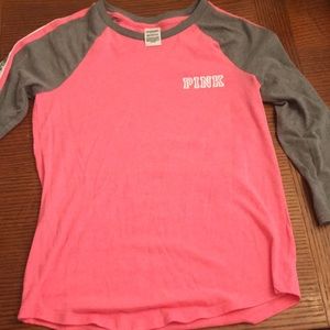 PINK 3/4 long sleeve